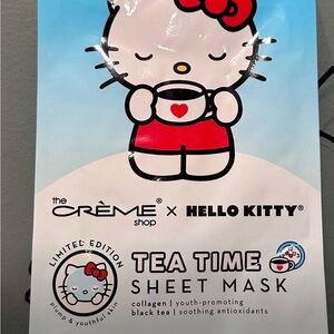 The Crème Shop x Hello Kitty Tea Time Sheet Mask - Pink & White